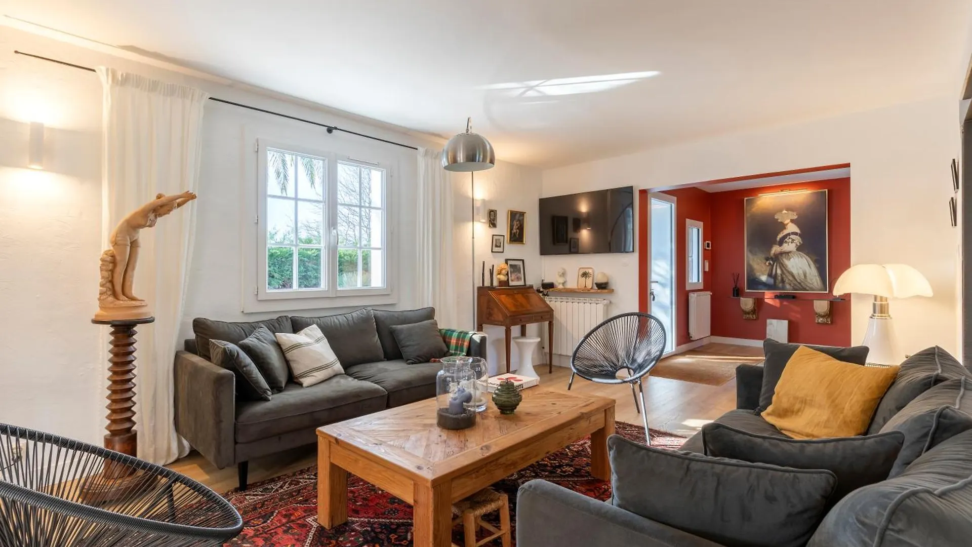 Magnifique Maison Basque Avec Piscine 8 Pers- Biarritz
